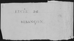 Ms Baverel 102 - « Lycée de Besançon »