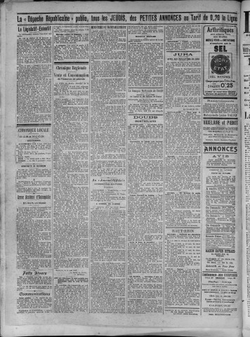 07/05/1917 - La Dépêche républicaine de Franche-Comté [Texte imprimé]