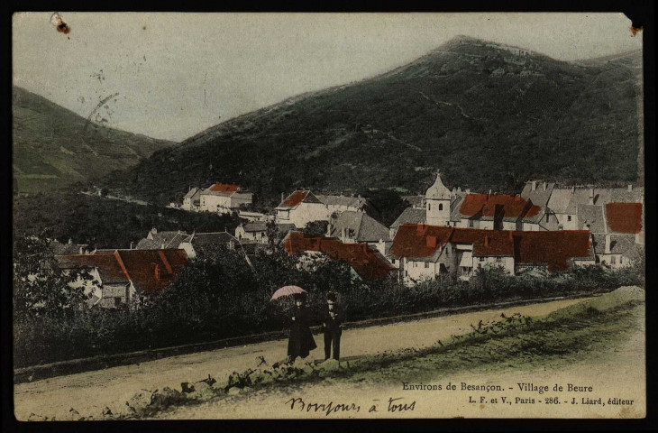 Environs de Besançon. - Village de Beure [image fixe] , Paris ; Besançon : L. F. et V. : J. Liard, éditeur, 1904