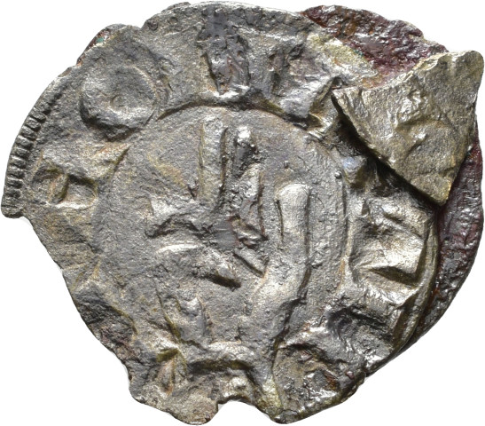 874.1.81 - pièce de monnaie (4) ; denier estevenant