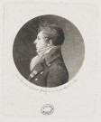 [Portrait du Prince Prosper d'Aremberg] [estampe] / Dess au physionotrace et gravé par Quenedey, rue neuve-des-petits-champs, n°15 à Paris , [Paris] : [s. n.], [1800-1899]