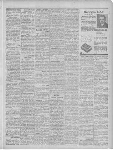04/10/1929 - Le petit comtois [Texte imprimé] : journal républicain démocratique quotidien