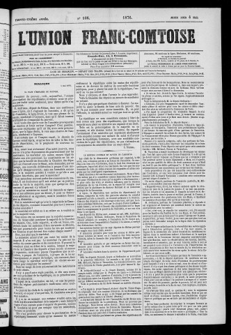 04/05/1876 - L'Union franc-comtoise [Texte imprimé]