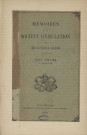 01/01/1897 - Mémoires de la Société d'émulation de Montbéliard [Texte imprimé]