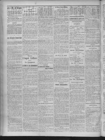 29/02/1908 - La Dépêche républicaine de Franche-Comté [Texte imprimé]