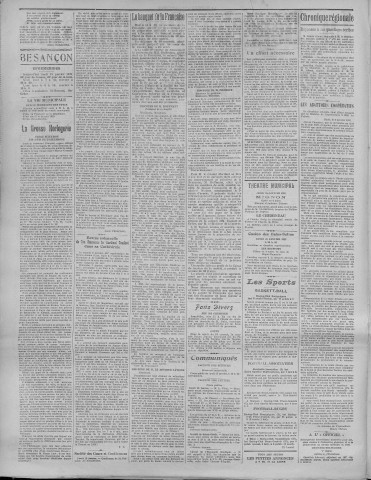 15/01/1923 - La Dépêche républicaine de Franche-Comté [Texte imprimé]