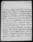 Ms 625 - Lettres de François-Nicolas-Eugène Droz à D. Grappin