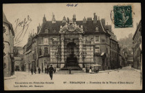 Besançon - Besançon - Fontaine de la Place d'Etat-Major. [image fixe] , Besançon : Louis Mosdier, édit. Besançon, 1908/1910