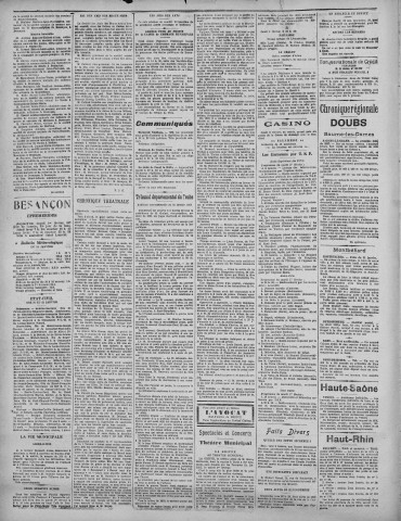 01/02/1927 - La Dépêche républicaine de Franche-Comté [Texte imprimé]