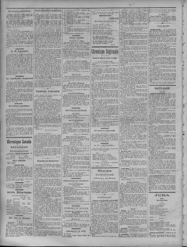 17/06/1910 - La Dépêche républicaine de Franche-Comté [Texte imprimé]