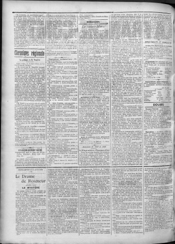 15/08/1898 - La Franche-Comté : journal politique de la région de l'Est
