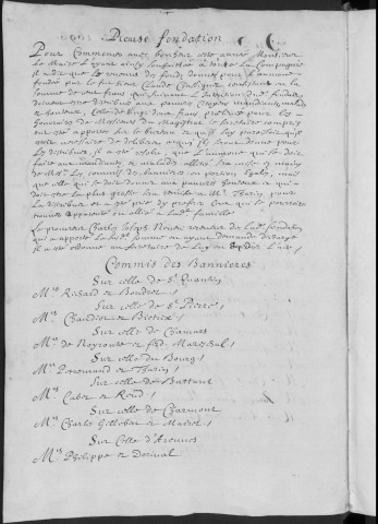 Registre des délibérations municipales 1er janvier - 31 décembre 1696