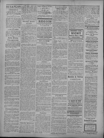 24/05/1920 - La Dépêche républicaine de Franche-Comté [Texte imprimé]