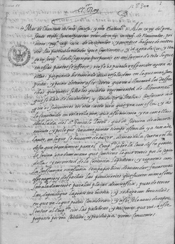 Ms Granvelle 54 - « Lettres et papiers de l'ambassade de monsieur de Chantonnay à l'empereur Maximilien... Tome III. » (22 février 1566-31 décembre 1566)