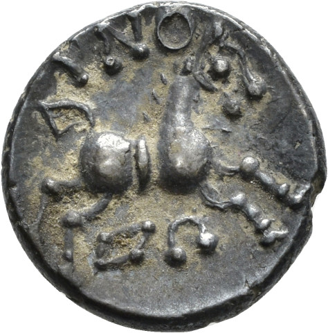 A.X52LAV.20 - pièce de monnaie ; quinaire