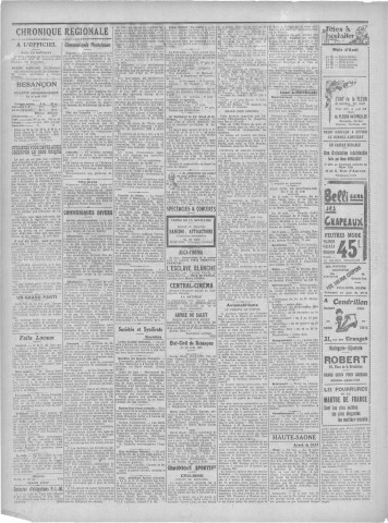17/08/1929 - Le petit comtois [Texte imprimé] : journal républicain démocratique quotidien