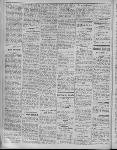 19/09/1912 - La Dépêche républicaine de Franche-Comté [Texte imprimé]