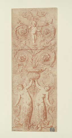 Arabesque antique en marbre / Pierre-Adrien Pâris , [S.l.] : [P.-A. Pâris], [1700-1800]