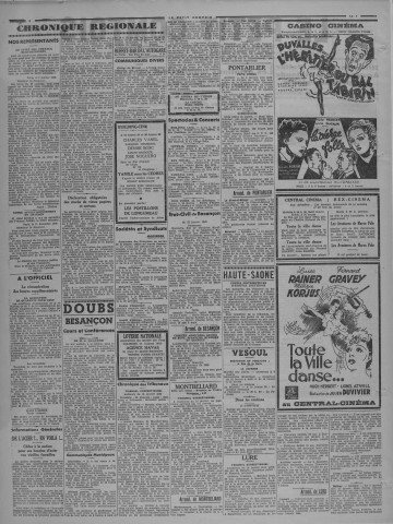 13/01/1940 - Le petit comtois [Texte imprimé] : journal républicain démocratique quotidien