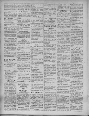 15/04/1925 - La Dépêche républicaine de Franche-Comté [Texte imprimé]