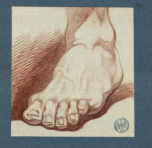 Etude de pied / Pierre-Adrien Pâris , [S.l.] : [P.-A. Pâris], [1700-1800]