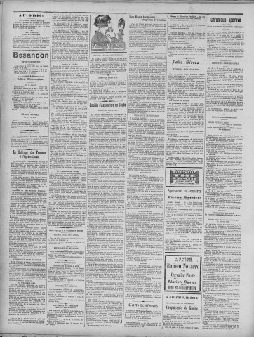 12/04/1929 - La Dépêche républicaine de Franche-Comté [Texte imprimé]