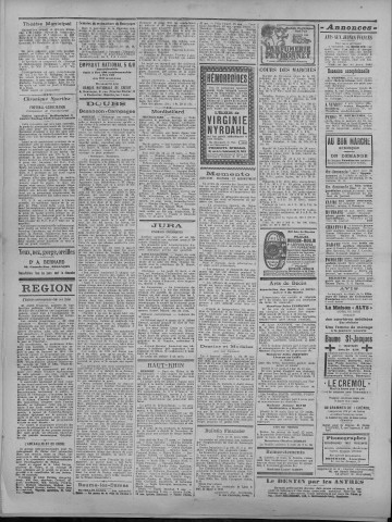 20/03/1920 - La Dépêche républicaine de Franche-Comté [Texte imprimé]