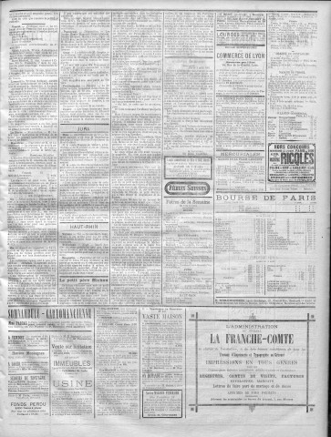 04/08/1901 - La Franche-Comté : journal politique de la région de l'Est