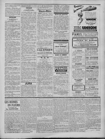 18/08/1932 - La Dépêche républicaine de Franche-Comté [Texte imprimé]