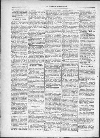 23/04/1881 - La Démocratie franc-comtoise : journal politique quotidien
