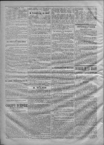 24/12/1887 - La Franche-Comté : journal politique de la région de l'Est