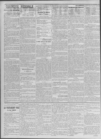 20/09/1909 - Le petit comtois [Texte imprimé] : journal républicain démocratique quotidien