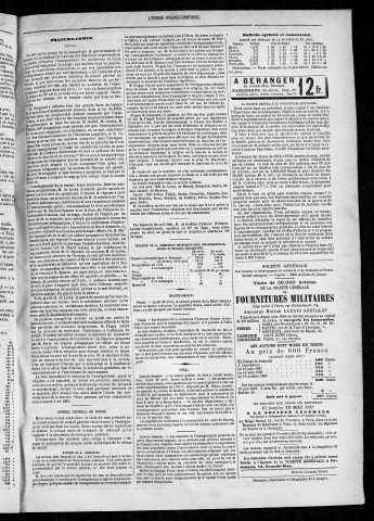29/04/1881 - L'Union franc-comtoise [Texte imprimé]