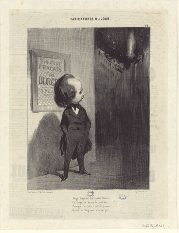 Caricatures du jour. [image fixe] / 465  ; Imp. d'Aubert & Cie Chez Panier & Cie Edit., 1849/1899