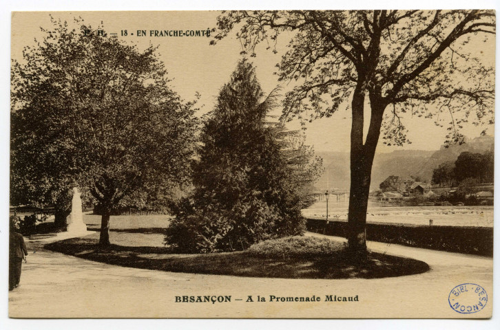 Besançon. A la Promenade Micaud [image fixe] , Dijon : Louys Bauer impr., 1904/1930