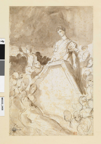 Antoine devant le corps de César