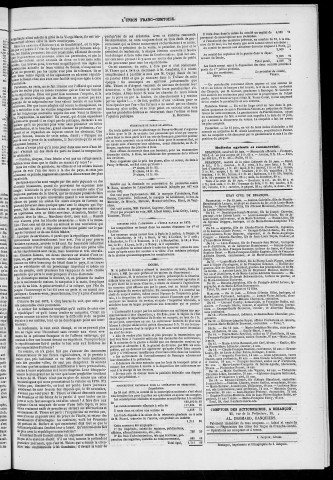 21/06/1873 - L'Union franc-comtoise [Texte imprimé]