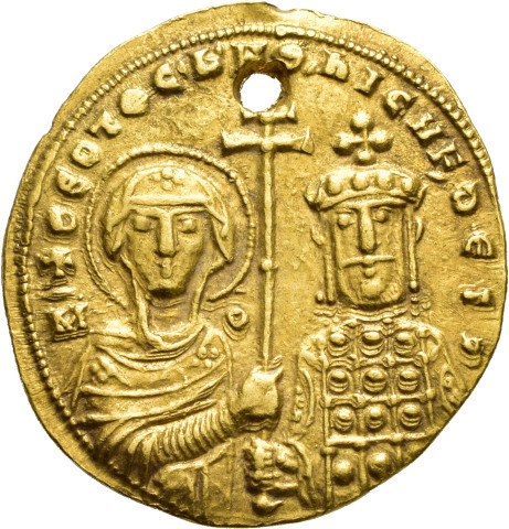 899.1.M19 - pièce de monnaie ; solidus