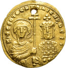 899.1.M19 - pièce de monnaie ; solidus