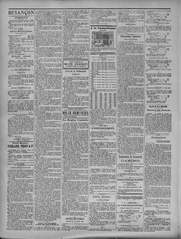 16/04/1924 - La Dépêche républicaine de Franche-Comté [Texte imprimé]