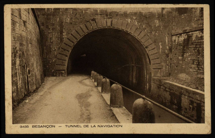 Besançon. - Tunnel de la navigation [image fixe] , Mulhouse-Dornach : Braun & Cie, 1904/1930