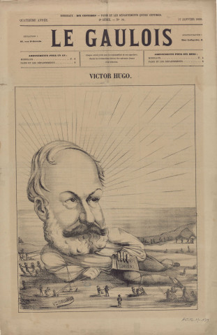 Victor Hugo. [image fixe] / V-or Collodion 1869