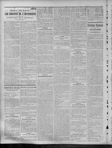 02/08/1906 - La Dépêche républicaine de Franche-Comté [Texte imprimé]