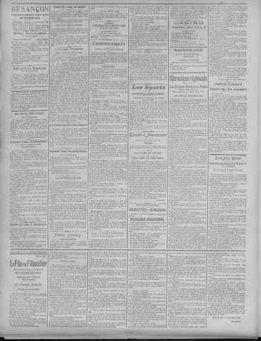 25/11/1922 - La Dépêche républicaine de Franche-Comté [Texte imprimé]