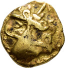 A.GX.20 - pièce de monnaie ; quart de statère