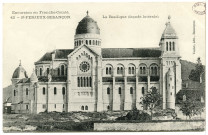St-Ferjeux-Besançon. La basilique (façade latérale) [image fixe] , Besancon : Teulet, 1904/1906