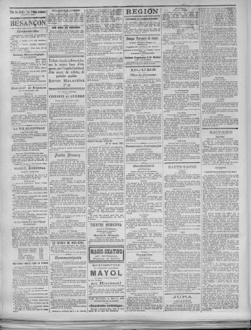 23/11/1921 - La Dépêche républicaine de Franche-Comté [Texte imprimé]