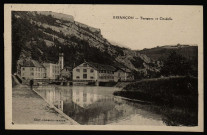 Besançon-les-Bains (Doubs) - Taragnoz et la Citadelle [image fixe] , Mâcon : Phot.Combier MACON, 1907/1929