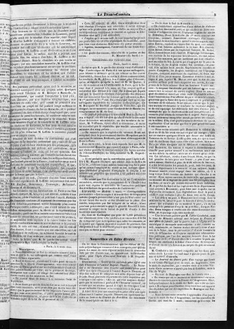 13/03/1844 - Le Franc-comtois - Journal de Besançon et des trois départements