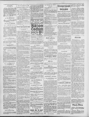 09/10/1926 - La Dépêche républicaine de Franche-Comté [Texte imprimé]
